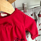 Ladybug Top + Pants Set / 0-3m