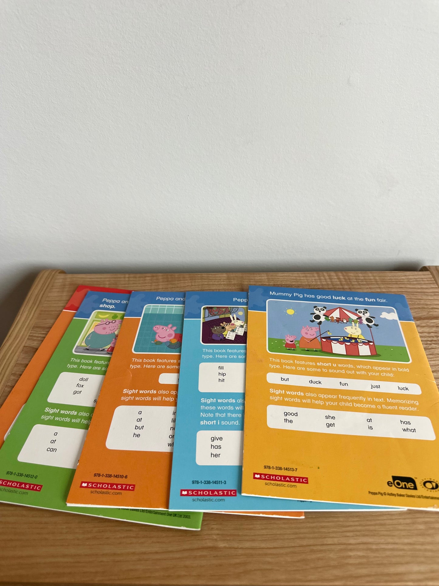 Peppa Pig Phonics Books / 3-5 years