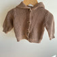 Fawn Knit Hoodie / 12-18m