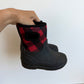 Buffalo Plaid Neoprene Rain Boots / Size 8 Toddler