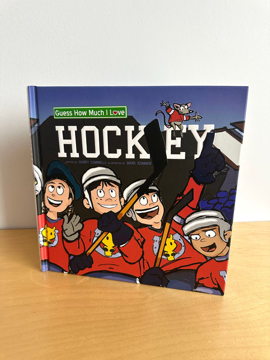 Guess How Much I Love Hockey Hardcover Book / 4+ years
