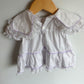 Vintage Heart Purple Dot Lace Dress (PLAY) / 0-3m?