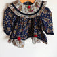 Vintage Rose Flourish Dress / 3-6m?