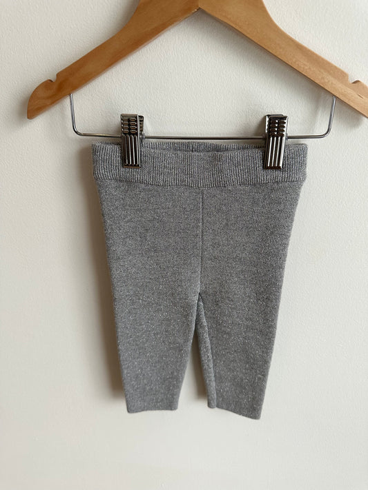 Silver Leggings / 6-12m