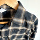 Black + Brown Plaid Shirt / 2T