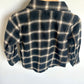 Black + Brown Plaid Shirt / 2T