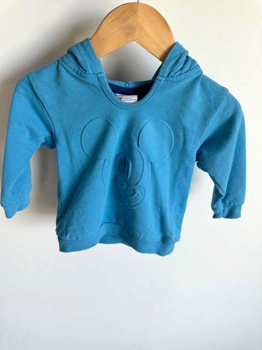 Blue Mickey Sweater / 12m