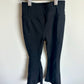 Black Exercise Flared Pants / 6 years (sm)