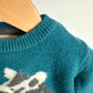 Lambs Wool Zebra Sweater / 6-12m