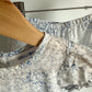 White Patterned Pocket Top + Shorties Set / 6-12m
