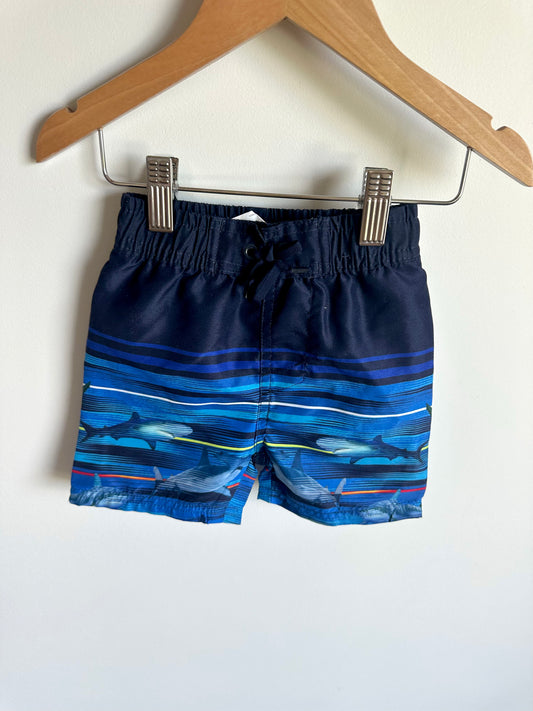 Shark Blue Shorts / 18m