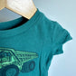 Teal Dump Truck T-Shirt / 3-6m