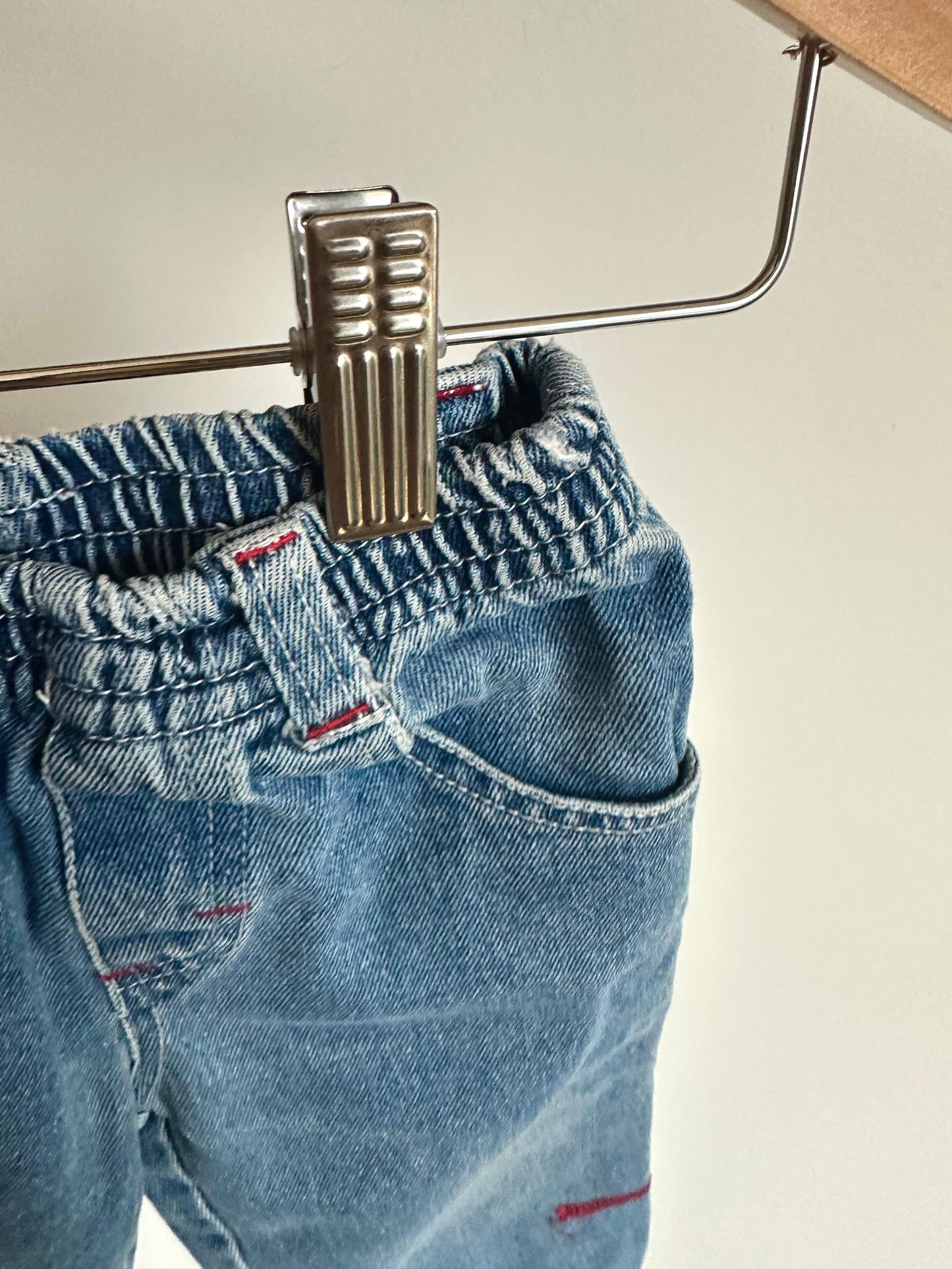 Vintage Wide Leg Jeans / 12-18m