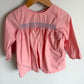 Pink Smocking Long Sleeve Dress / 24m?