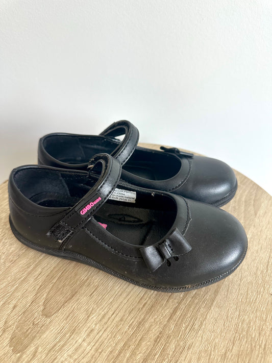 Black Bow Shoes / Size 11 Little Kid