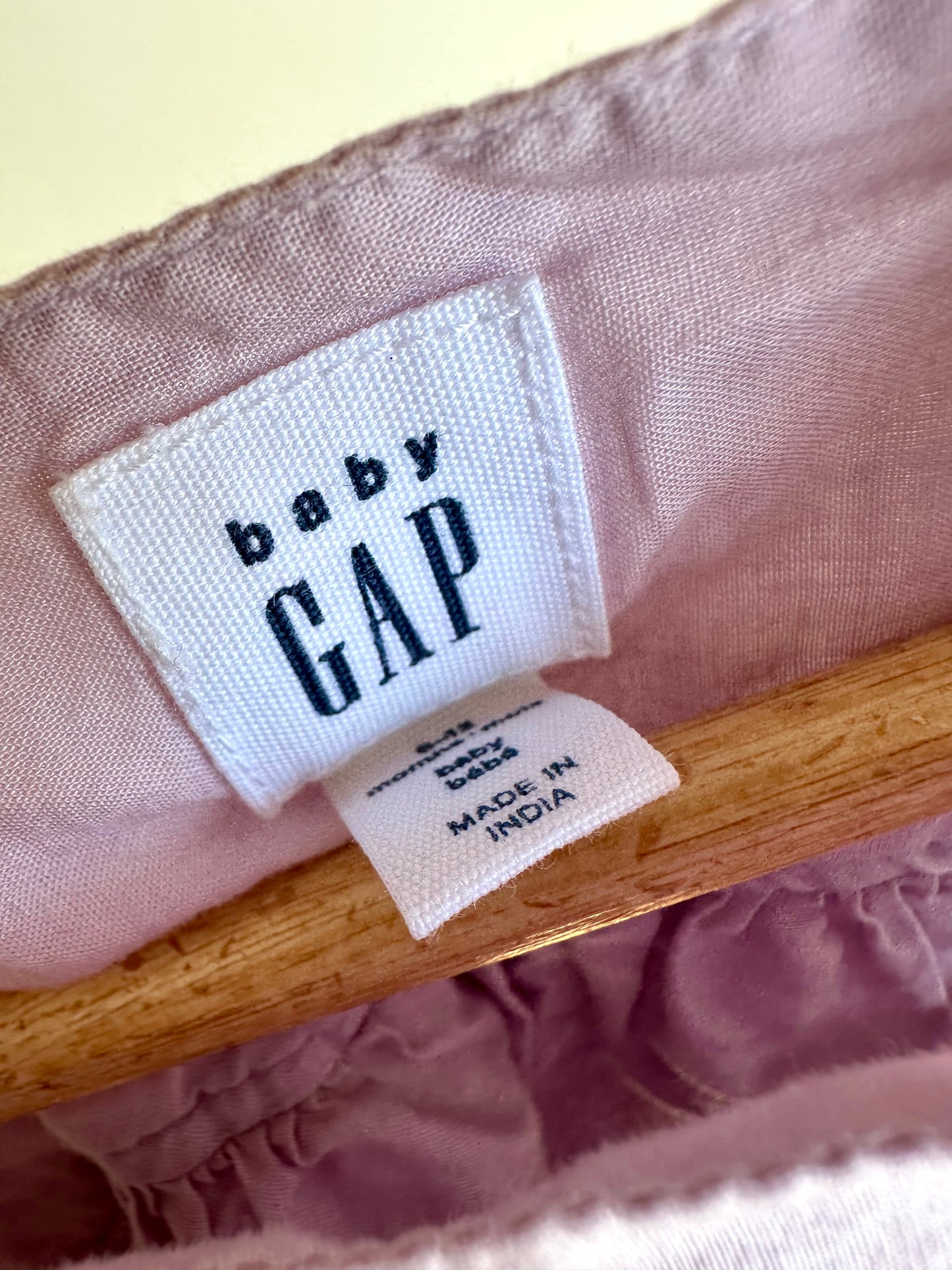 Gap Lilac Eyelet Tunic + Bloomers Set / 6-12m