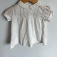 Vintage Dainty Cream Embroidery Dress / 0-6m?