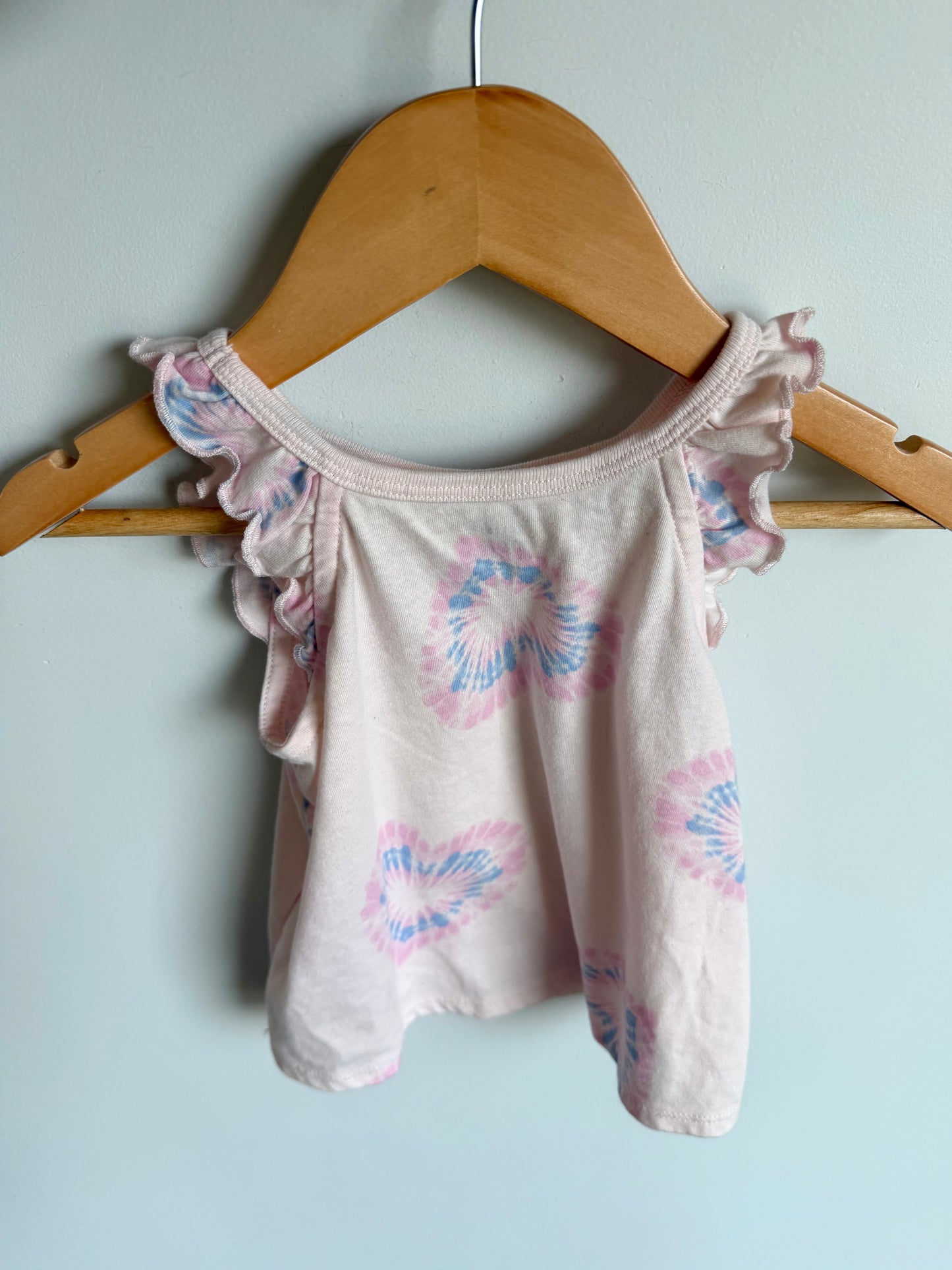 Tie Dye Heart Top / 12-18m