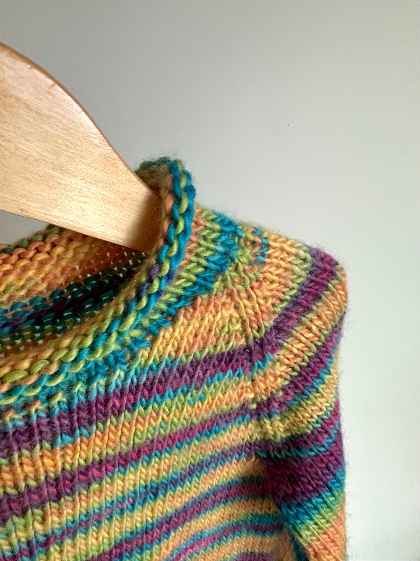 Handmade Striped Colorful Sweater / 2T?