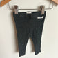 Grey Rib Leggings / 6-12m
