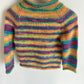 Handmade Striped Colorful Sweater / 2T?