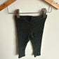Grey Rib Leggings / 6-12m