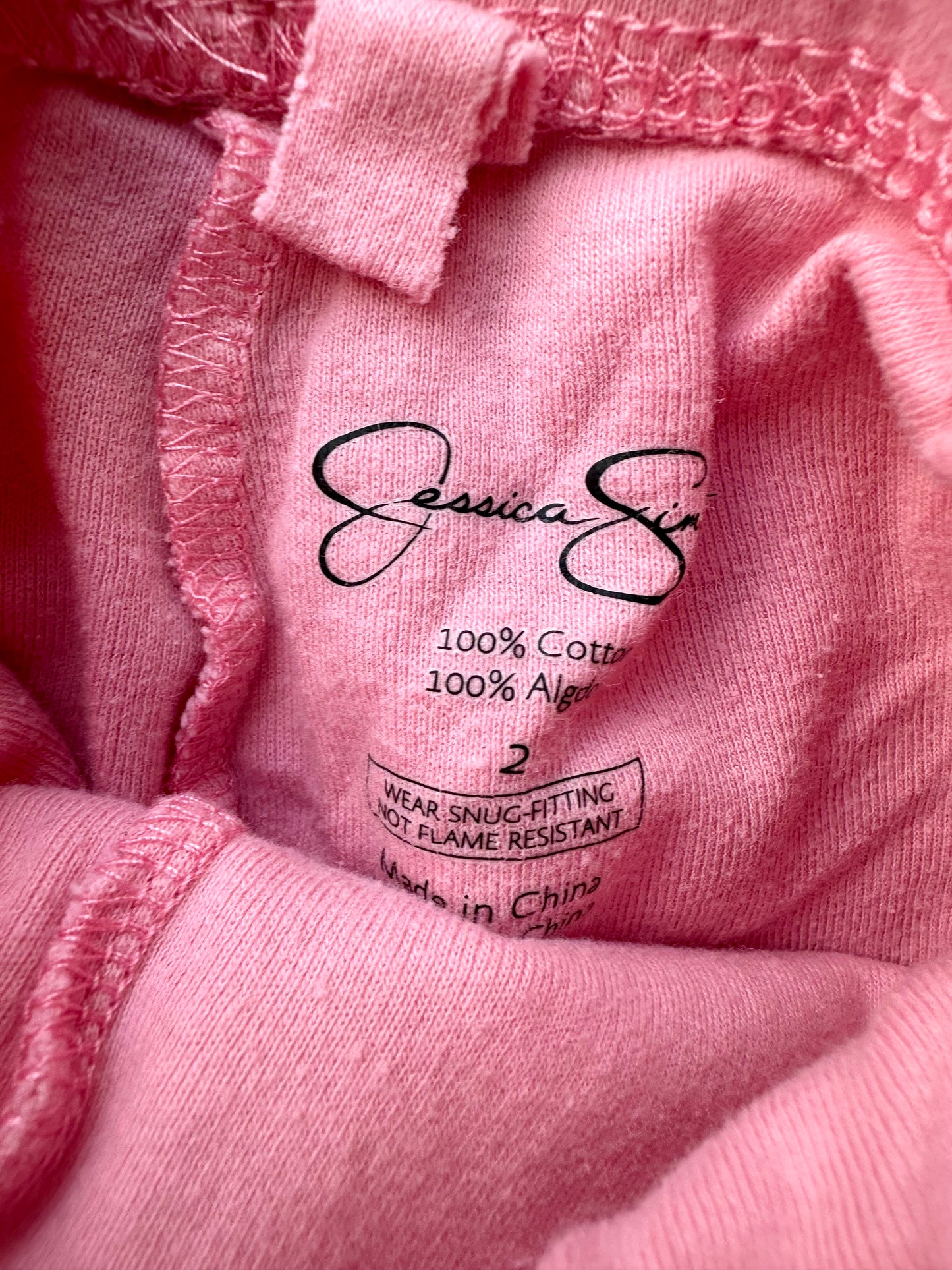 Blush Biker Shorts / 2T