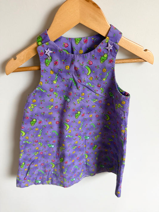 Vintage Purple Bugs Dress  / 2T?