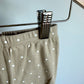 Tan Polka Dot Biker Shorts / 2T