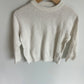 Cream Crew Neck Sweater (PLAY) / 2T