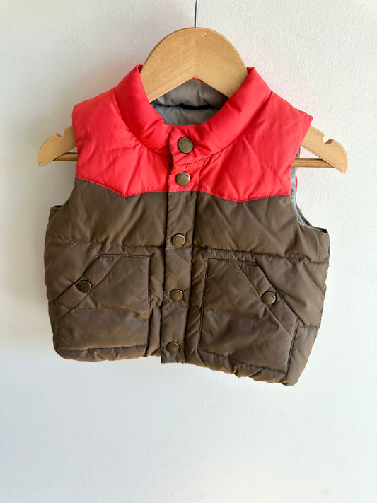 Gap Two Tone Puffer Vest / 6-12m
