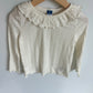 Eyelet Ruffle Neck Top / 3T
