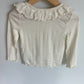 Eyelet Ruffle Neck Top / 3T
