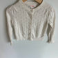 Eyelet Cream Cardigan (PLAY) / 2T