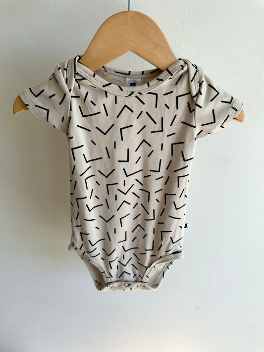 Little & Lively Bamboo Patterned Bodysuit / 6-12m