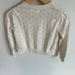 Eyelet Cream Cardigan (PLAY) / 2T