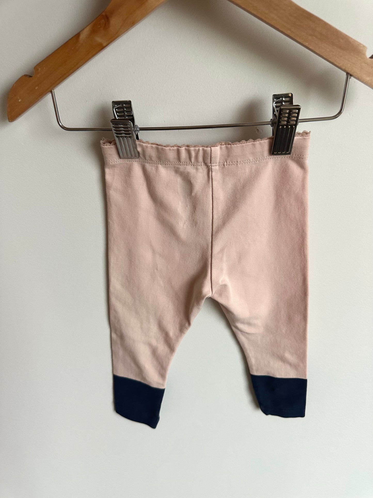 Tea Collection Blush Cat Leggings / 9-12m
