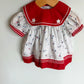 Vintage Sailboat Dress / 12-18m