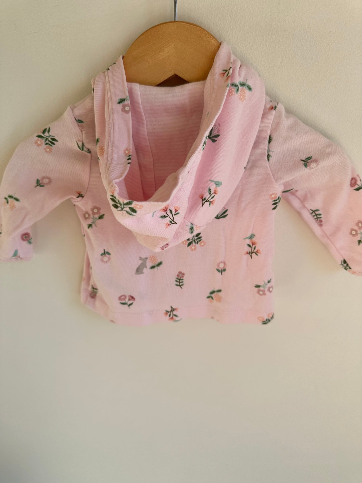 Floral Bunny Hoodie / 3m