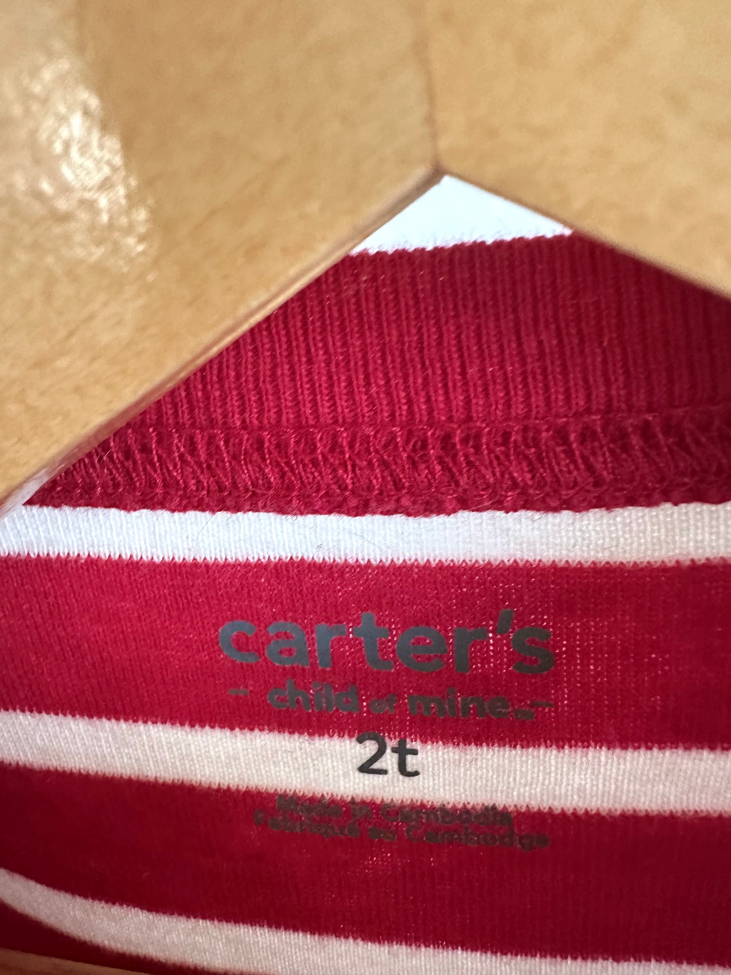 Santa Striped PJ Set / 24m-2T