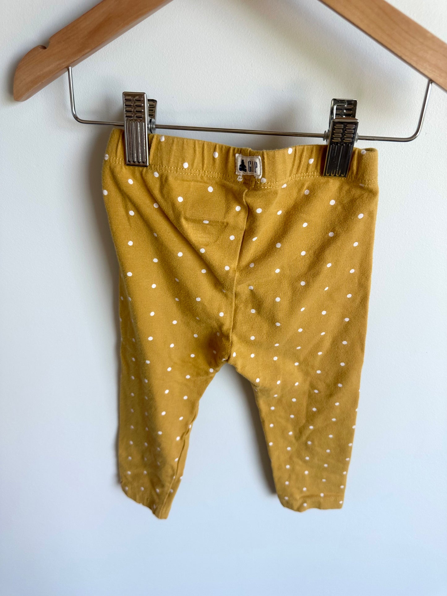 Marigold Dotted Pants / 18-24m