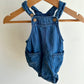Gap Denim Bubble Romper / 3-6m