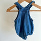 Gap Denim Bubble Romper / 3-6m
