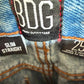 BDG Patch Sim Straight Jeans  / Size 25 (size 12 years?)