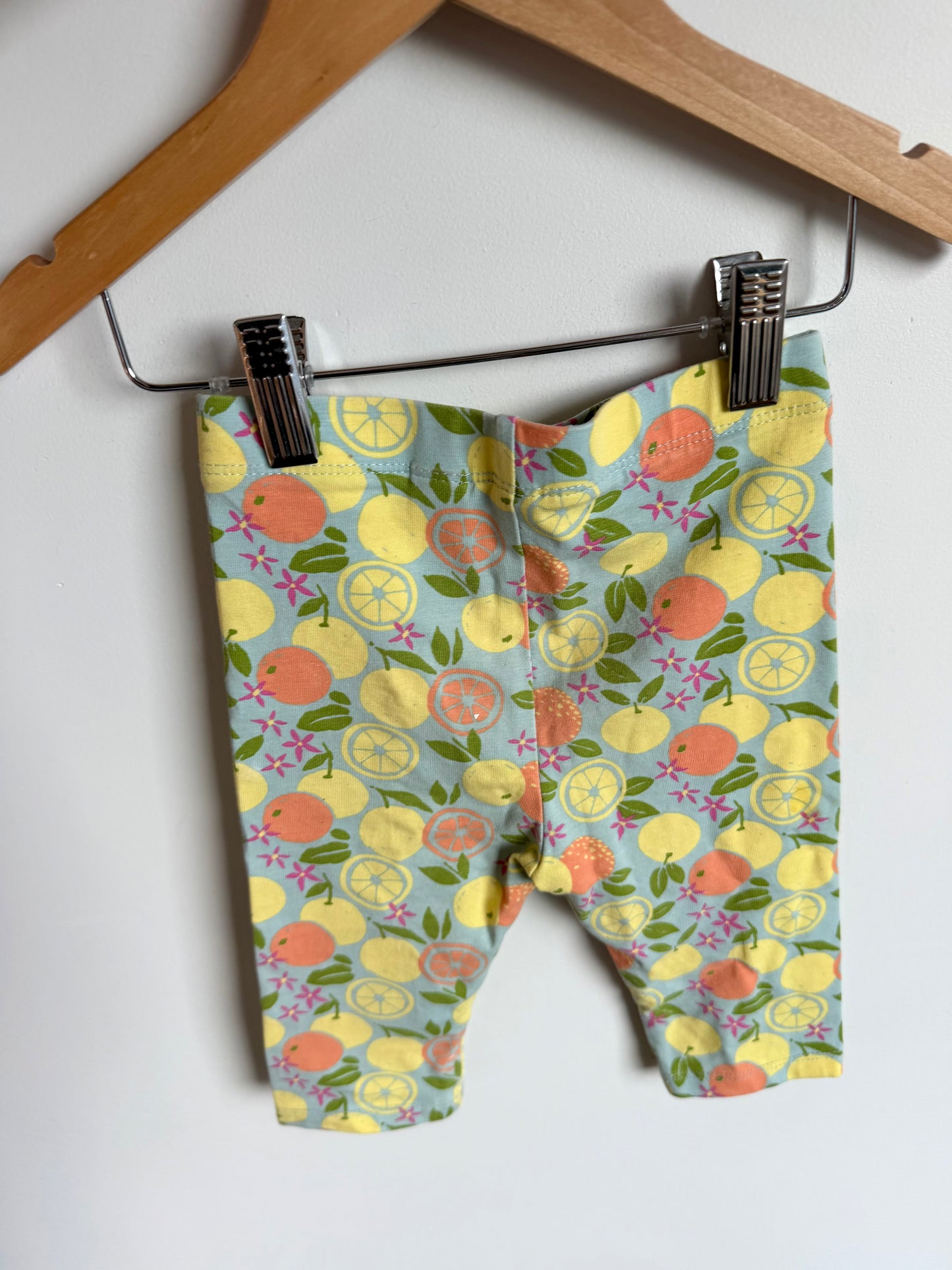 Lemon Orange Leggings / 18-24m