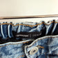 High Rise Two Toned Jeans  / Size 0 (size 12 years?)
