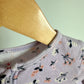 Light Purple Floral Sleeper / 18-24m