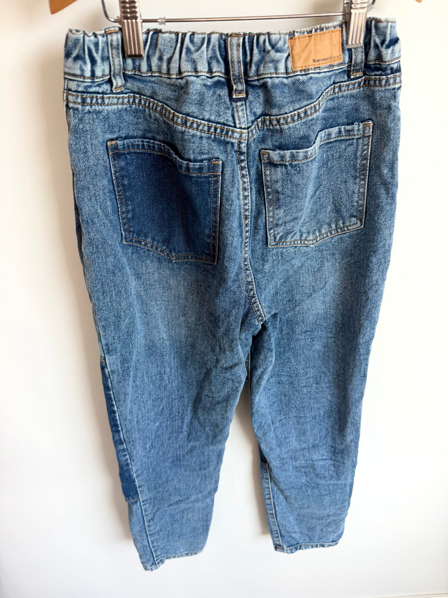 High Rise Two Toned Jeans  / Size 0 (size 12 years?)