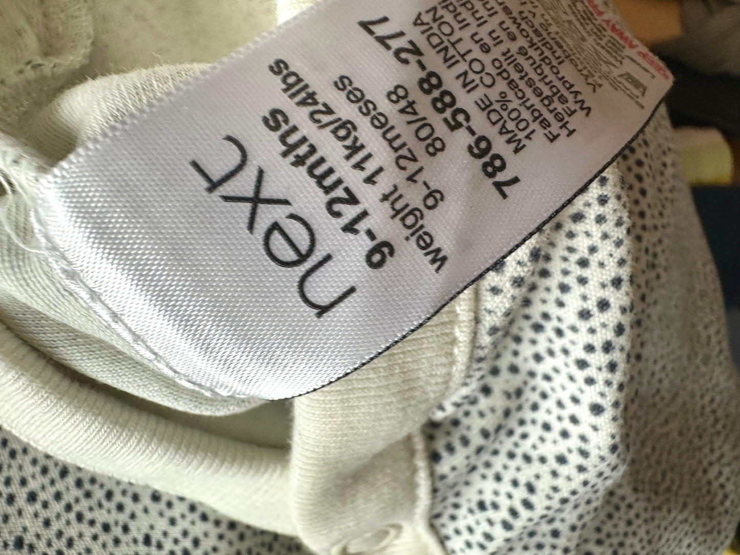 Spotted Bodysuit / 9-12m