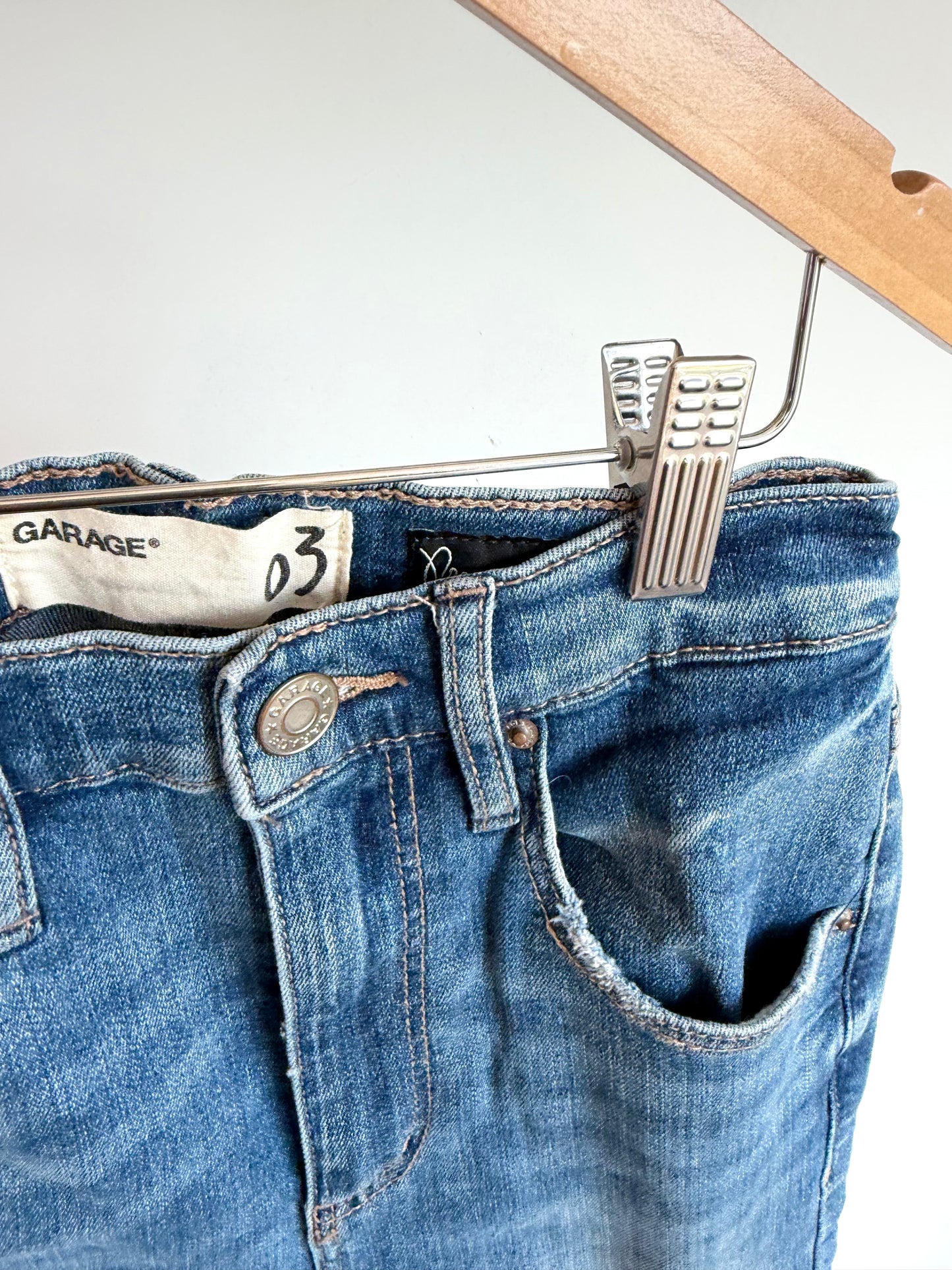 Garage Distressed Skinny Jeans  / Size 3 (size 12 years?)